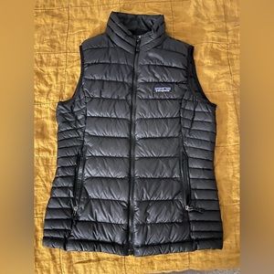 XS Black Patagonia Puffer Vest